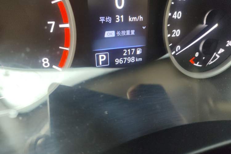 Used Nissan Sylphy 2021 1.6L XL CVT Enjoyment Edition Odometer Close Up