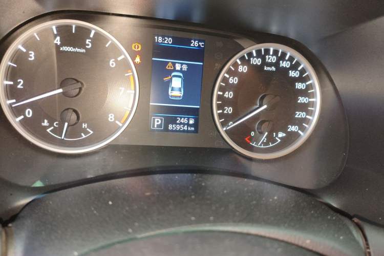 Used Nissan Sylphy 2021 1.6L XL CVT Enjoyment Edition Odometer Close Up