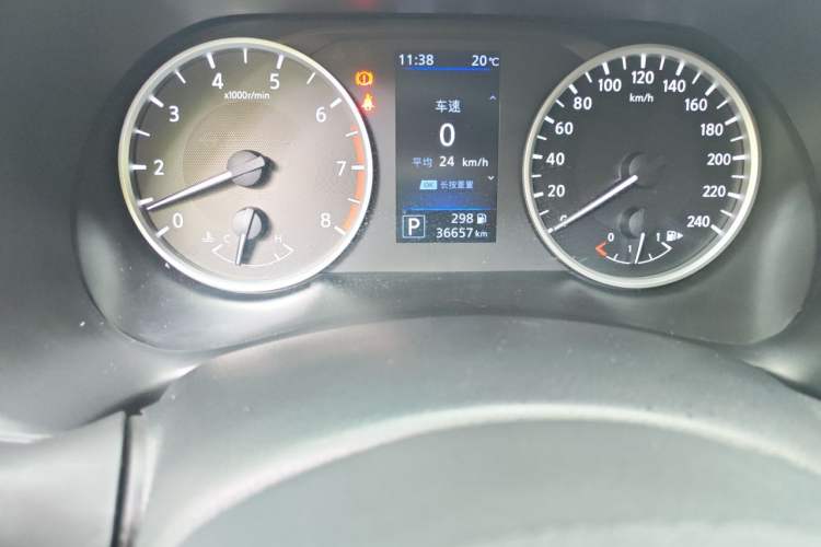Used Nissan Sylphy 2021 1.6L XL CVT Enjoyment Edition Odometer Close Up
