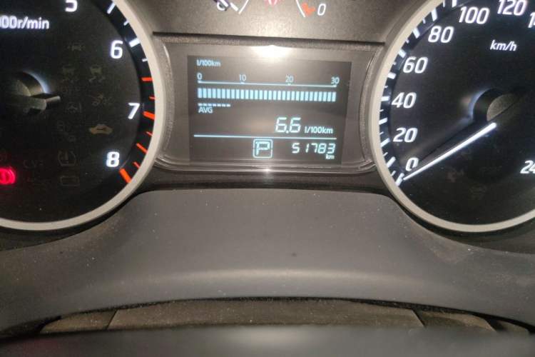Used Nissan Sylphy 2021 Classic 1.6XL CVT Luxury Edition Odometer Close Up