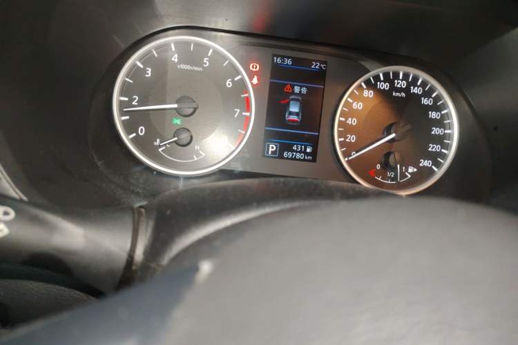 Used Nissan Sylphy 2021 1.6L XL CVT Enjoyment Edition Odometer Close Up