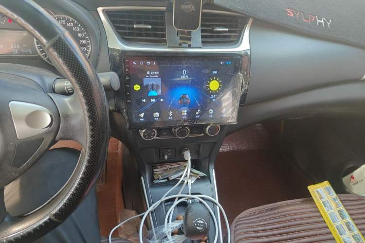 Used Nissan Sylphy 2021 Classic 1.6XE CVT Comfort Edition Audio And AC Panel