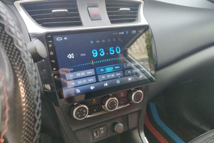 Used Nissan Sylphy 2021 Classic 1.6XE Manual Comfort Edition Audio And AC Panel