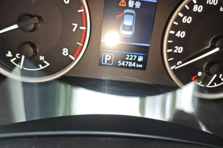 Used Nissan Sylphy 2021 1.6L XL CVT Enjoyment Edition Odometer Close Up