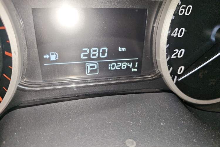 Used Nissan Sylphy 2021 Classic 1.6XL CVT Luxury Edition Odometer Close Up