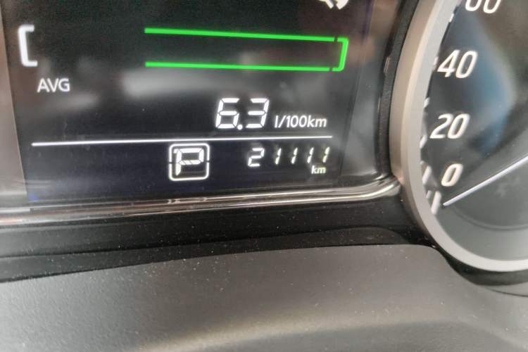 Used Nissan Sylphy 2021 Classic 1.6XE CVT Comfort Edition Odometer Close Up
