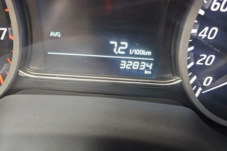 Used Nissan Sylphy 2021 Classic 1.6XL Manual Luxury Edition Odometer Close Up