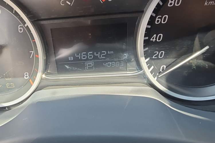 Used Nissan Sylphy 2021 Classic 1.6XE CVT Comfort Edition Odometer Close Up