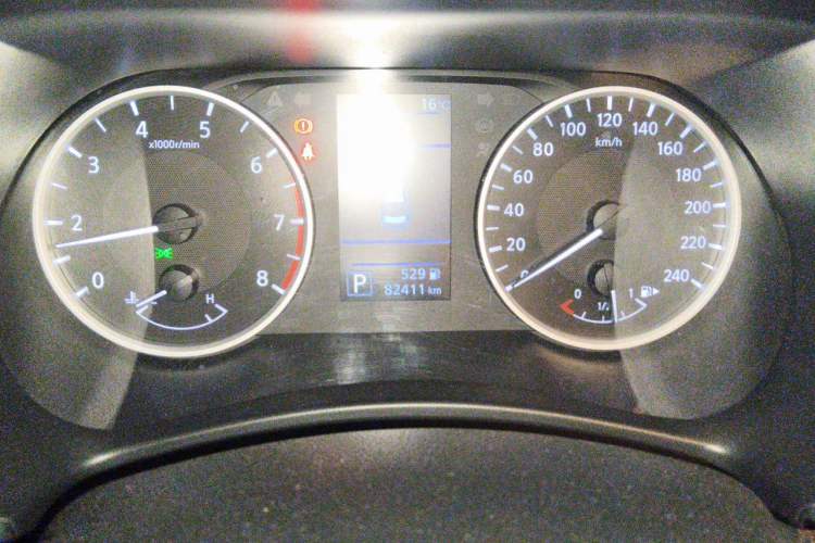 Used Nissan Sylphy 2021 1.6L XL CVT Enjoyment Edition Odometer Close Up