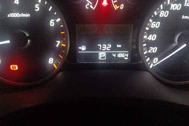 Used Nissan Sylphy 2021 Classic 1.6XL CVT Luxury Edition Odometer Close Up