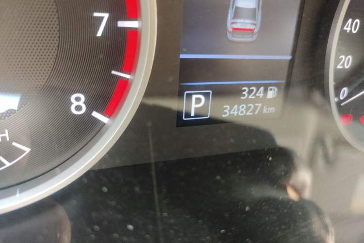 Used Nissan Sylphy 2021 1.6L XL CVT Enjoyment Edition Odometer Close Up