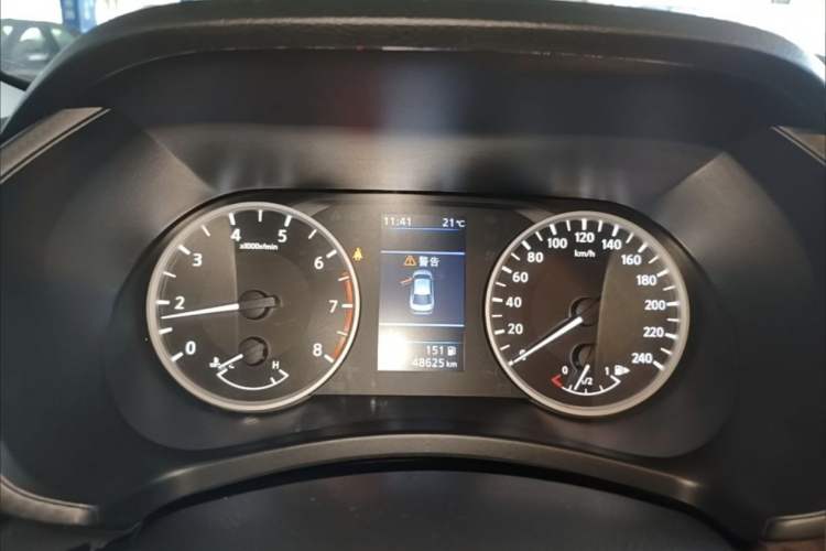 Used Nissan Sylphy 2021 1.6L XL CVT Enjoyment Edition Odometer Close Up