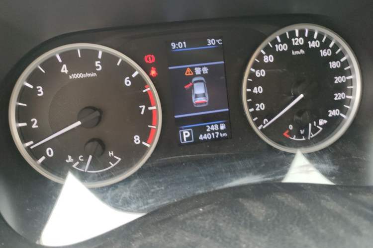 Used Nissan Sylphy 2021 1.6L XL CVT Enjoyment Edition Odometer Close Up