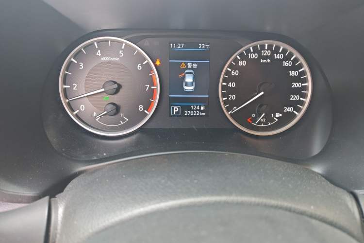 Used Nissan Sylphy 2021 1.6L XL CVT Enjoyment Edition Odometer Close Up