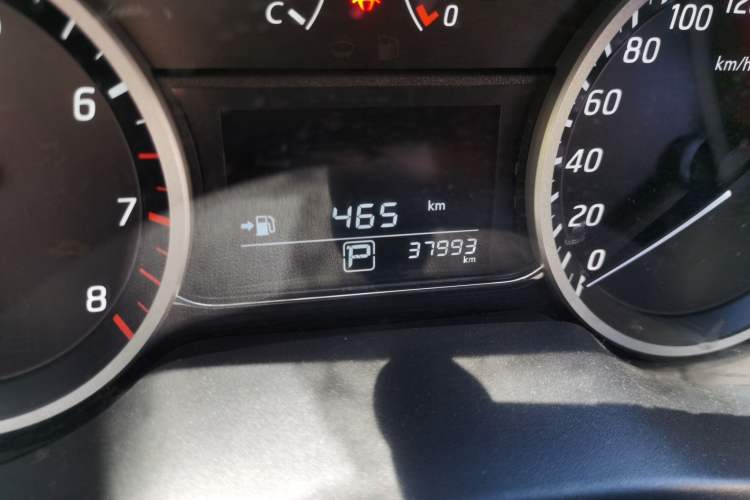 Used Nissan Sylphy 2021 Classic 1.6XE CVT Comfort Edition Odometer Close Up