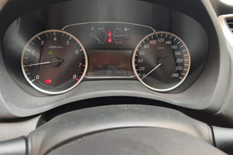 Used Nissan Sylphy 2021 Classic 1.6XL CVT Luxury Edition Odometer Close Up