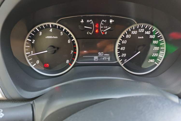 Used Nissan Sylphy 2021 Classic 1.6XE CVT Exclusive Edition Odometer Close Up