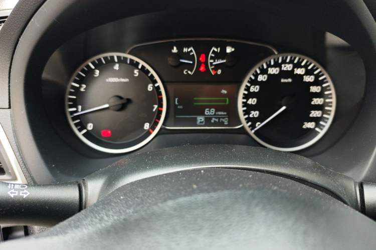Used Nissan Sylphy 2021 Classic 1.6XL CVT Luxury Edition Odometer Close Up