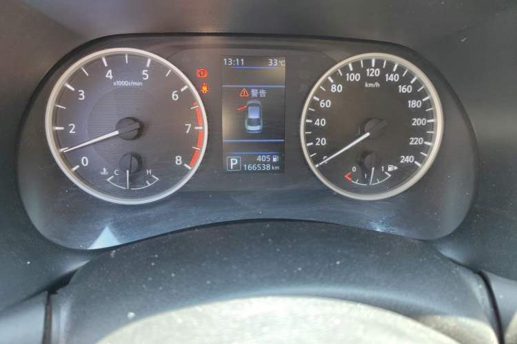 Used Nissan Sylphy 2021 1.6L XL CVT Enjoyment Edition Odometer Close Up