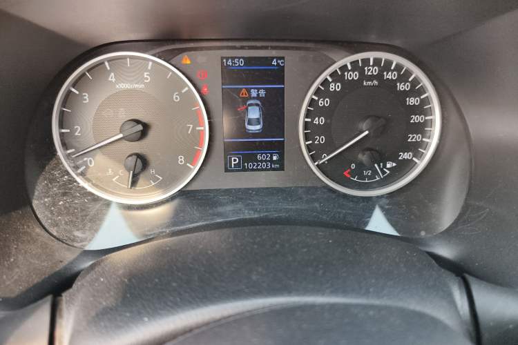 Used Nissan Sylphy 2021 1.6L XL CVT Enjoyment Edition Odometer Close Up