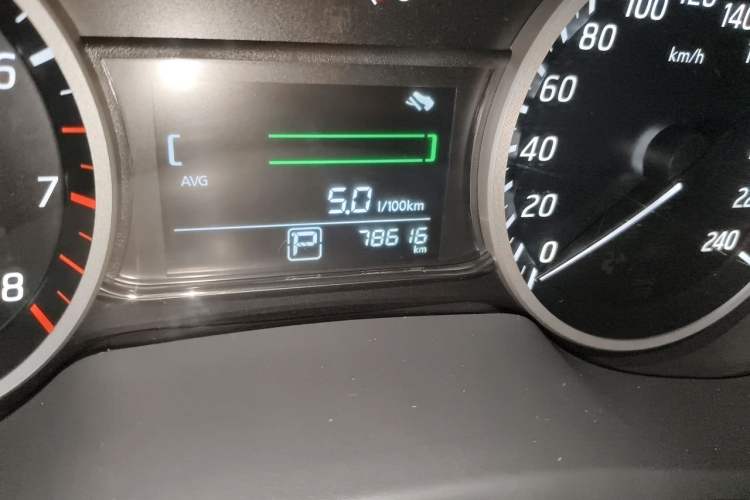 Used Nissan Sylphy 2021 Classic 1.6XL CVT Luxury Edition Odometer Close Up