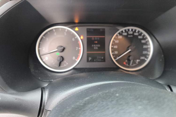 Used Nissan Sylphy 2021 1.6L XL CVT Enjoyment Edition Odometer Close Up