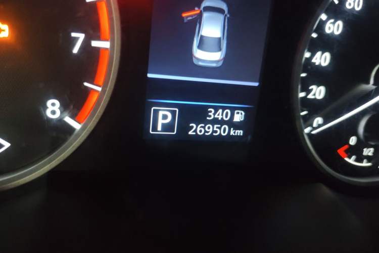 Used Nissan Sylphy 2021 1.6L XL CVT Enjoyment Edition Odometer Close Up