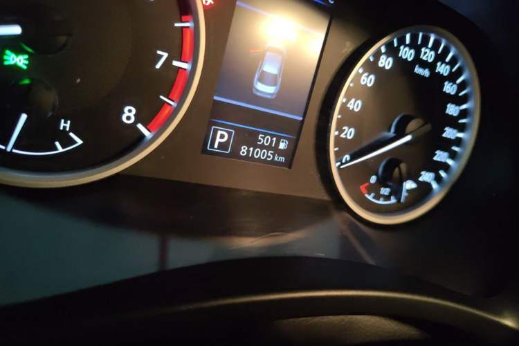 Used Nissan Sylphy 2021 1.6L XL CVT Enjoyment Edition Odometer Close Up