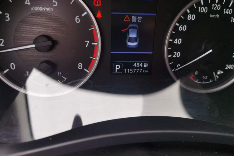 Used Nissan Sylphy 2021 1.6L XL CVT Enjoyment Edition Odometer Close Up