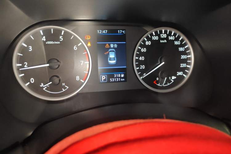 Used Nissan Sylphy 2021 1.6L XL CVT Enjoyment Edition Odometer Close Up