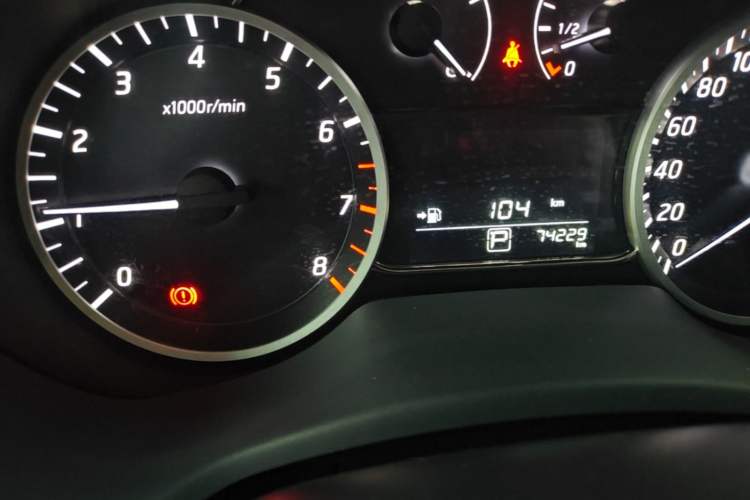 Used Nissan Sylphy 2021 Classic 1.6XE CVT Comfort Edition Odometer Close Up