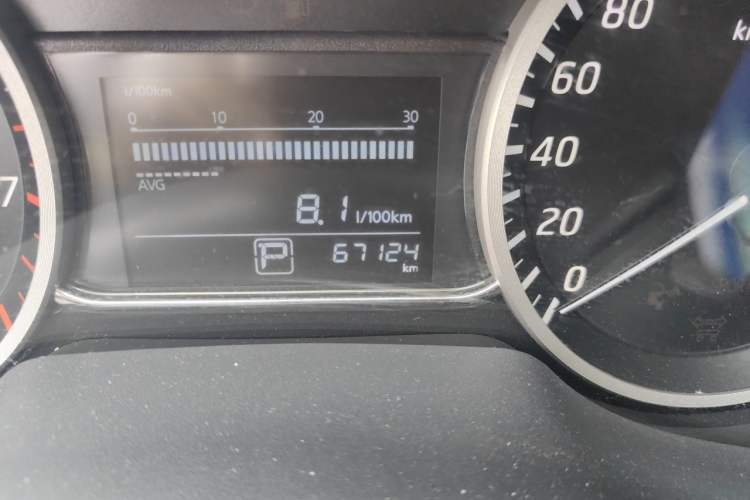 Used Nissan Sylphy 2021 Classic 1.6XL CVT Luxury Edition Odometer Close Up