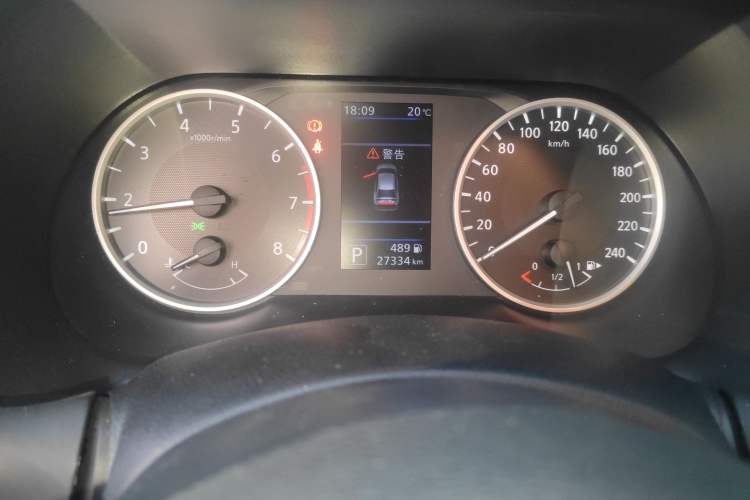 Used Nissan Sylphy 2021 1.6L XL CVT Enjoyment Edition Odometer Close Up
