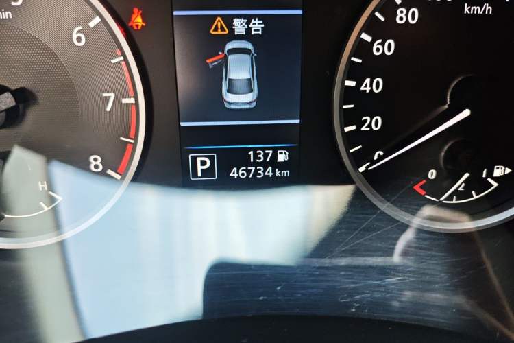 Used Nissan Sylphy 2021 1.6L XL CVT Enjoyment Edition Odometer Close Up