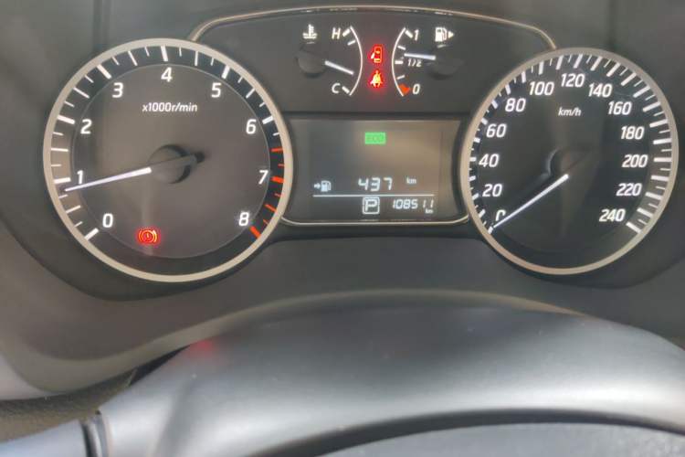 Used Nissan Sylphy 2021 Classic 1.6XE CVT Comfort Edition Odometer Close Up