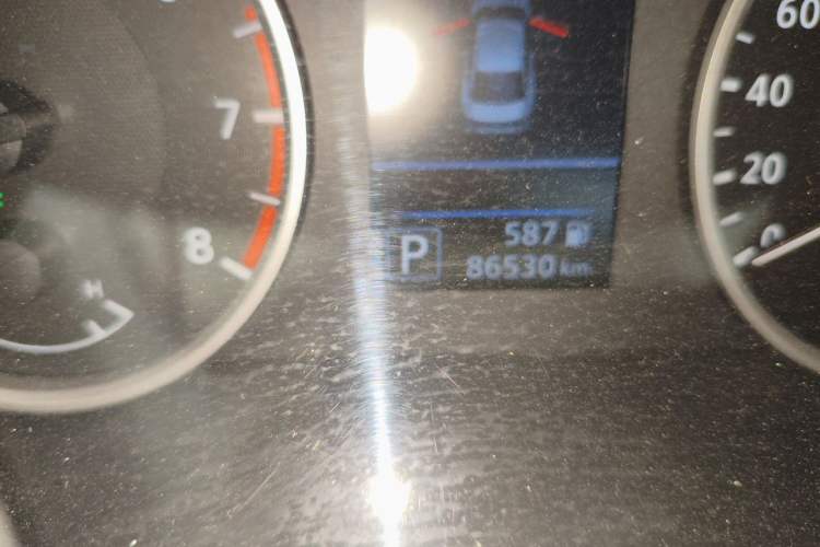 Used Nissan Sylphy 2021 1.6L XL CVT Enjoyment Edition Odometer Close Up