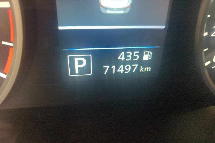 Used Nissan Sylphy 2021 1.6L XL CVT Enjoyment Edition Odometer Close Up