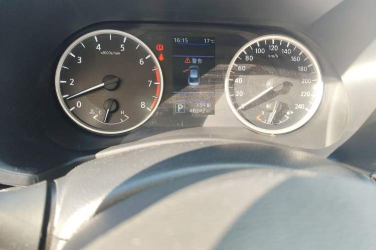 Used Nissan Sylphy 2021 1.6L XL CVT Enjoyment Edition Odometer Close Up