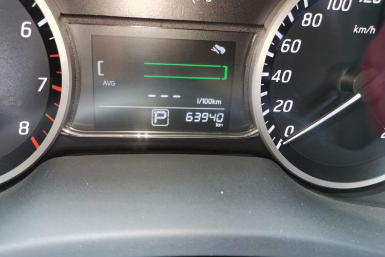 Used Nissan Sylphy 2021 Classic 1.6XE CVT Comfort Edition Odometer Close Up