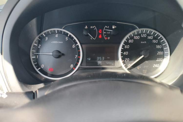 Used Nissan Sylphy 2021 Classic 1.6XL CVT Luxury Edition Odometer Close Up