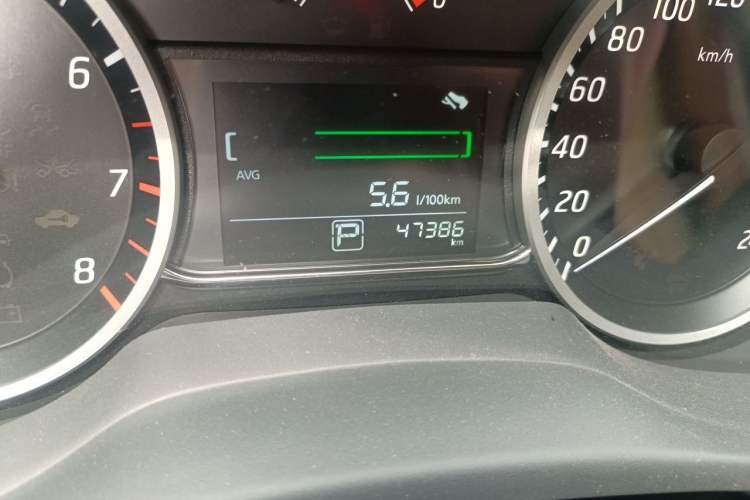 Used Nissan Sylphy 2021 Classic 1.6XL CVT Luxury Edition Odometer Close Up