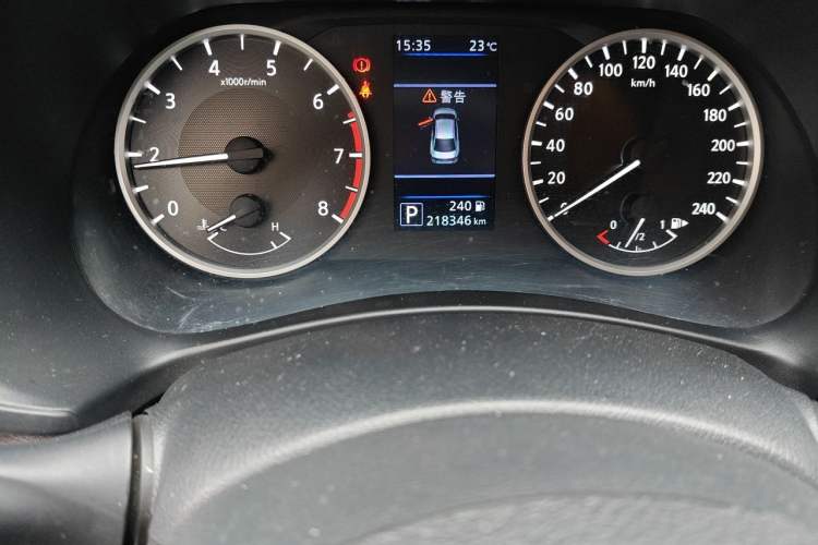 Used Nissan Sylphy 2021 1.6L XL CVT Enjoyment Edition Odometer Close Up