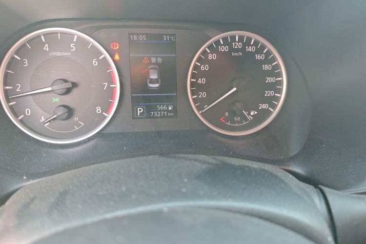 Used Nissan Sylphy 2021 1.6L XL CVT Enjoyment Edition Odometer Close Up