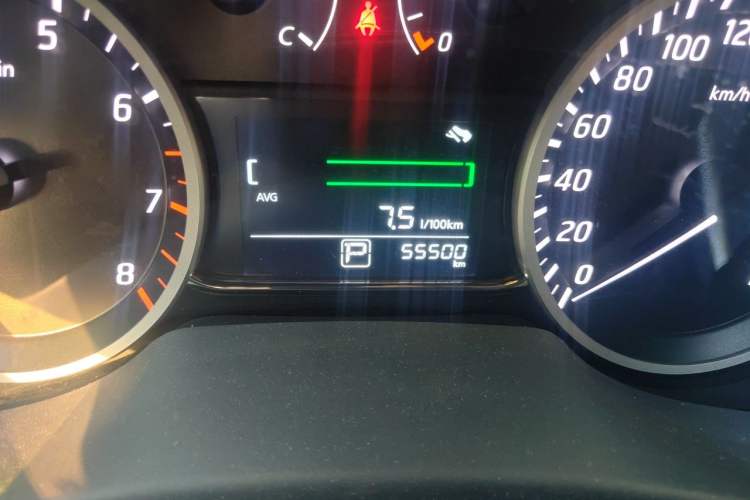 Used Nissan Sylphy 2021 Classic 1.6XE CVT Comfort Edition Odometer Close Up