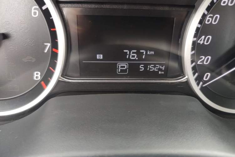 Used Nissan Sylphy 2021 Classic 1.6XE CVT Comfort Edition Odometer Close Up