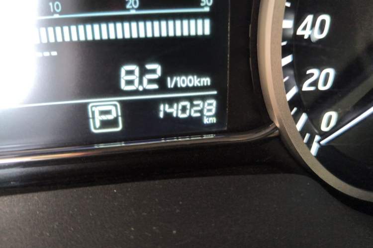 Used Nissan Sylphy 2021 Classic 1.6XL CVT Luxury Edition Odometer Close Up