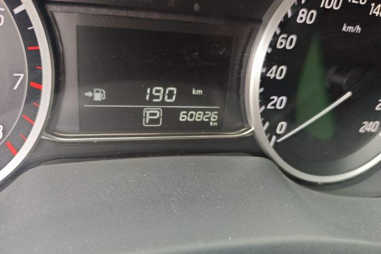 Used Nissan Sylphy 2021 Classic 1.6XL CVT Luxury Edition Odometer Close Up