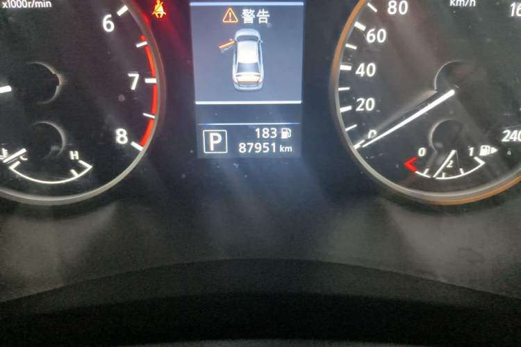 Used Nissan Sylphy 2021 1.6L XL CVT Enjoyment Edition Odometer Close Up
