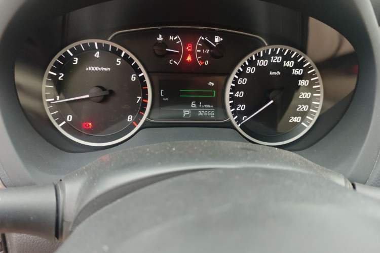 Used Nissan Sylphy 2021 Classic 1.6XE CVT Comfort Edition Odometer Close Up
