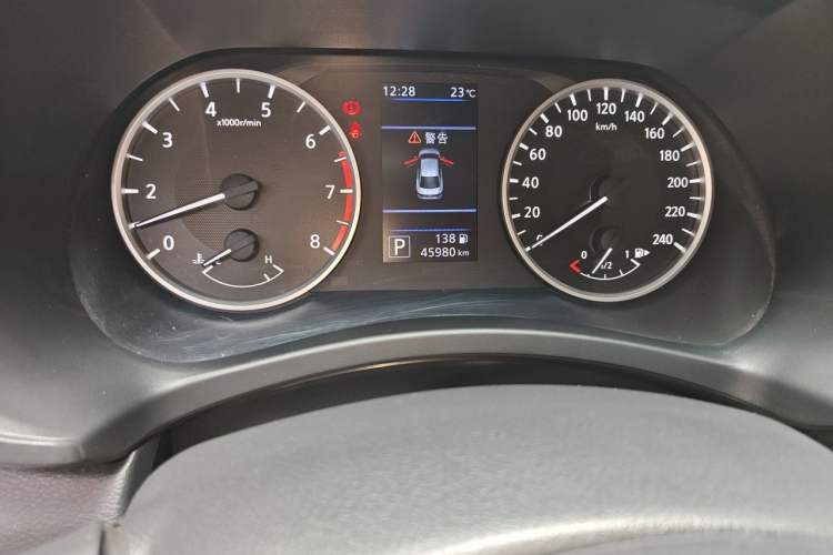 Used Nissan Sylphy 2021 1.6L XL CVT Enjoyment Edition Odometer Close Up
